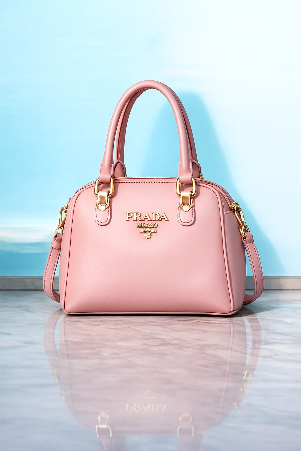 Ligth Pink Hand Carry+Shoulder Carry