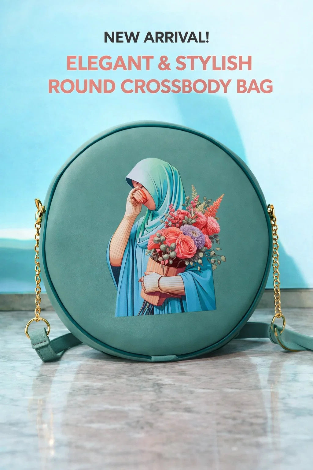 Round Crossbody Bag