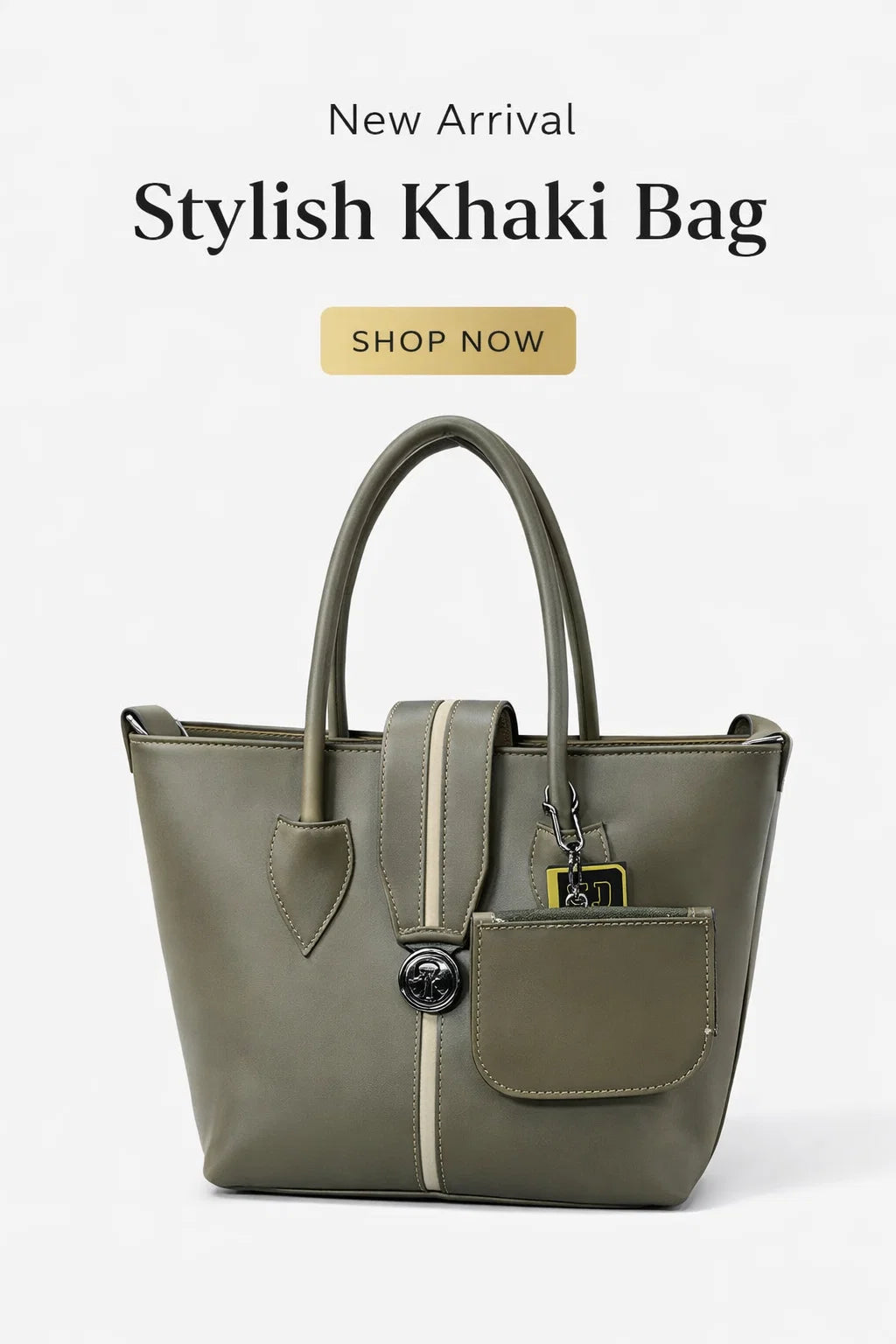 Stylish Khaki Bag
